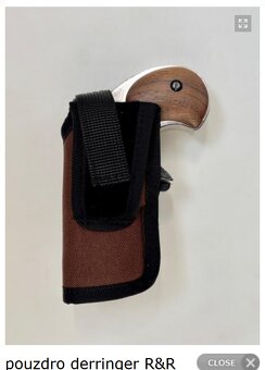 Pouzdro na Derringer DF9 / DF6 a další podobné - 2