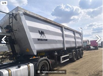 Wielton 2019 tipper semi-trailer, 50 M3 HARDOX saf intrax - 2