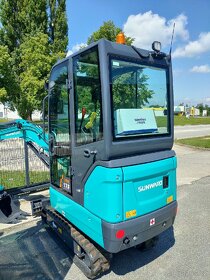 Rypadlo Bagr 1700kg SUNWARD SWE17F YANMAR - 2