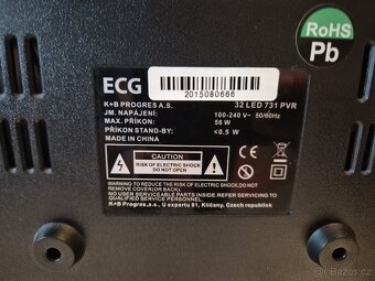 Prodam TV ECG 32 LED 731 PVR - 2