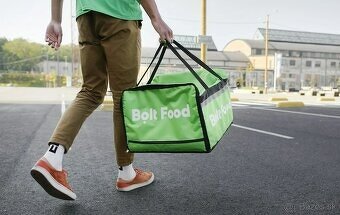 Bolt Food - kurýr - peníze týdně v úterý - 2