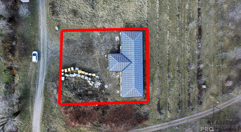 Prodej pozemku s hrubou stavbou domu 5+kk v Mikulčicích, pro - 2