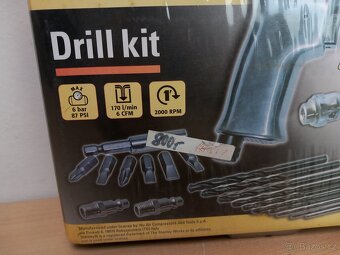 Sada pneumatické vrtačky s příslušenstvím - 2