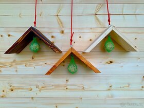 Krmítko pro ptáky - ruční práce - 2