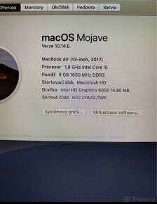 Macbook air 13,3 2017 (128GB) - 2