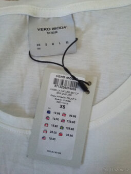 nové tričko s krátkým rukávem Vero Moda, XS/S - 2