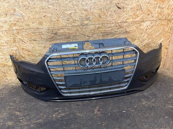 PŘEDNÍ NÁRAZNÍK AUDI A3 8V 8V3807437 - ŠEDÁ - 2