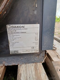 Dřevozplyňující Dakon KP Pyro F 26 - 2