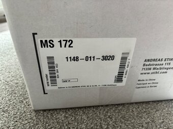 Motorová pila STIHL MS172 - 2