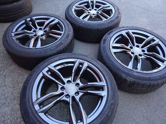 Alu disky na Audi A6, vel 18", 5x112,ET 45, letní sada - 2
