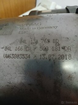 Dpf+katalyzátor z Octavie 3 1.6 TDI - 2