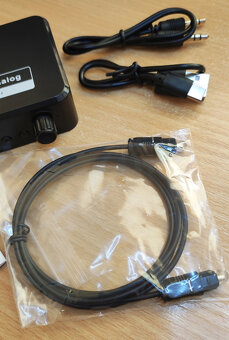 HiFi Bluetooth převodník na sluchátka, CINCH, optický out - 2