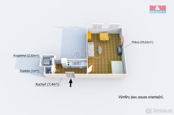 Prodej bytu 1+1, 44 m², Hamry na Šumavě - 2