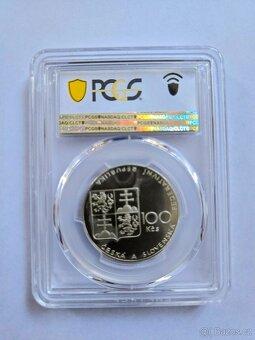 100 Kčs 1990 PCGS 67 DCAM - 2