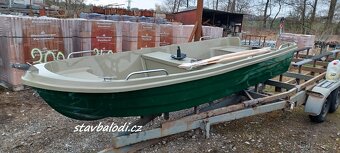 Pramice, rybářský člun, veslice,  loď Nikol 400 - 2