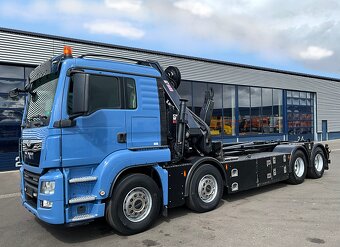 MAN TGS 35.500 8x4 - nosič kontejnerů s hydraulickou rukou - 2