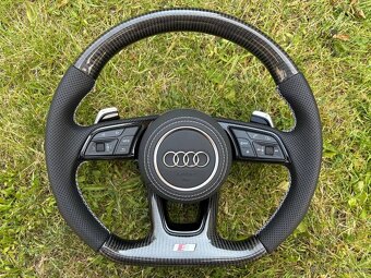 AUDI KARBON ŠPORTOVÝ ZKOSENY VOLANT - 2