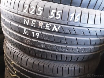 PNEU 225/55/16 a 215/45/16 , 2-4 kusy , R16 léto - 2