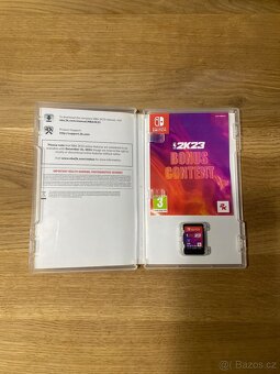 Prodám NBA 2k 23 kazetu na Nintendo Switch - 2