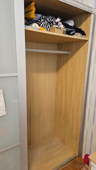 Šatní skříň IKEA - posuvné dveře 200x200x65 - 2