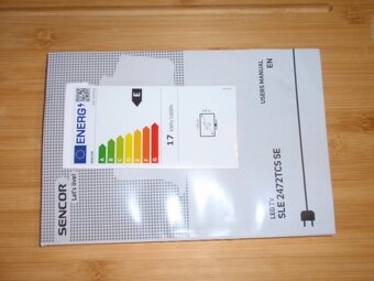 24" Sencor  LED HD DVB T2/C/52CL - 2