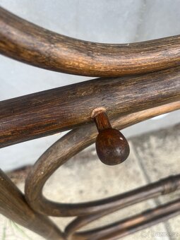 Věšáková stěna z bambusu ala Thonet - 2