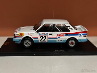 Model 1:18 Škoda 130LR - S. Kvaizar - 2