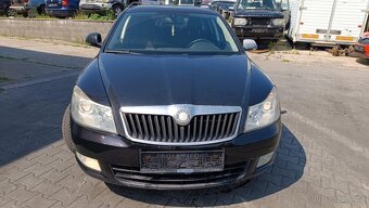Škoda Octavia II face  černá metalíza kód barvy LF9R 9910 1Z - 2
