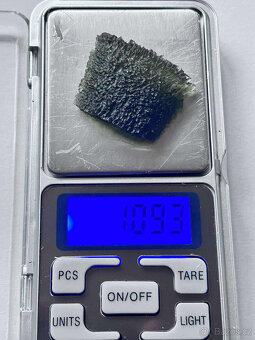 Nabízím kvalitní vltavín z Besednice – 10,93 g - 2