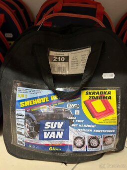 Sněhové řetězy Compass rychloupínací - různé rozměry / nové - 2