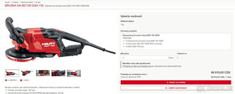 Bruska na beton Hilti DGH 150 - 2