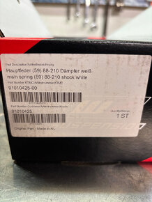 91010425 měkčí pružina WP 88-210 KTM 790/890 Adv R - 2