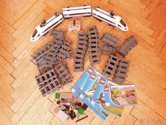 Lego vlak 60051 + 4 sady kolejí navíc - 2