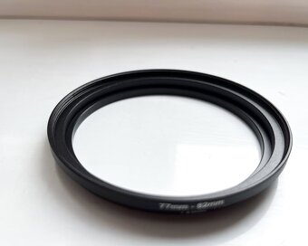 72-77mm redukční kroužek, step up ring - 2