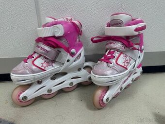 Inline brusle Tempish Swist vel. EU 26-29 + chrániče - 2