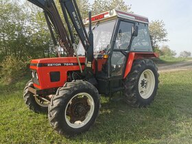 ZETOR 7245 S ČELNÍM NAKLADAČEM A SPZ - 2