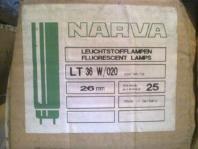 Prodám zářivkové trubice 36W (120 cm) - 2