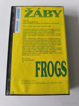 VHS ŽÁBY 1972 - 2