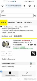 Spojka Nissan Terrano 1 2.7TD 4x4 - 2