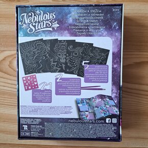 Škrabací obrázky - Nebulous Stars - 2