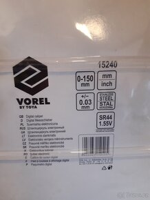 Vorel 15240 Měřítko posuvné 150 x 0,01 mm elektronické - 2