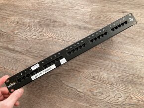 19" ISDN panel Solarix 25 x RJ45 1U - 2