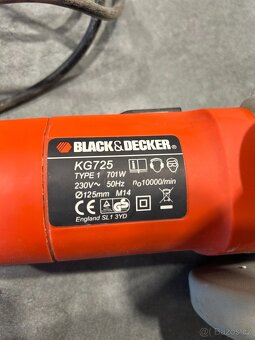 Úhlová bruska Black&Decker - 2