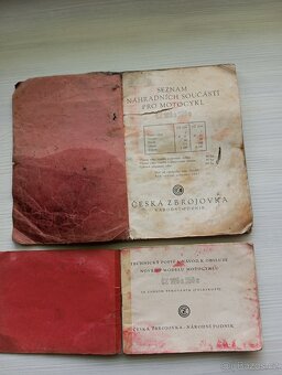Čz 150 C katalog dílů a manuál, příručka - 2