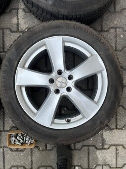 Alu kola 5x108 R18 s pneu (zimní Continental 225/55) - 2
