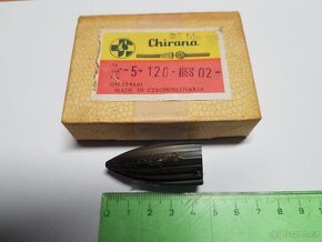 Technické frézy č. 120, ČSN 229310, Chirana - 2