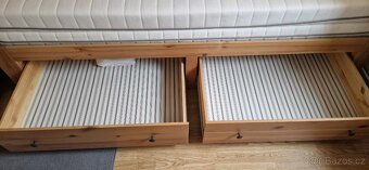 REZERVACE - Ikea Hemnes včetně matrací - 2