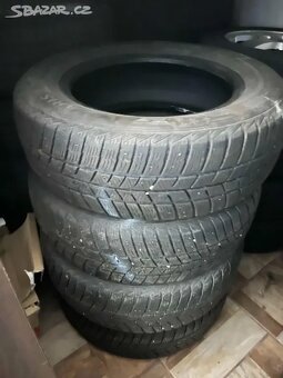 Prodám 4ks pneu barum polaris 195/65/15 - 2