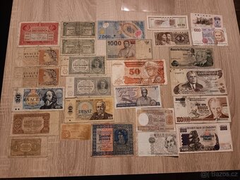 Bankovky Mix 27 kusů - 2
