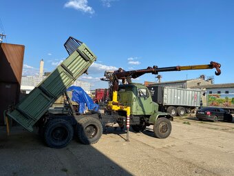 Praga V3s sklápěč s hydraulickou rukou 3001 - 2